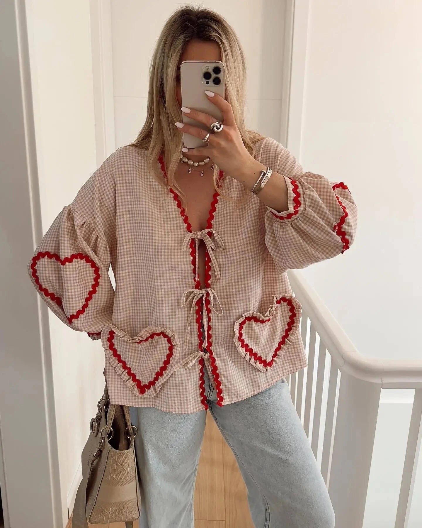 Lavinque Blouses Blouse Bohème Brodée  | Romantique et Tendance