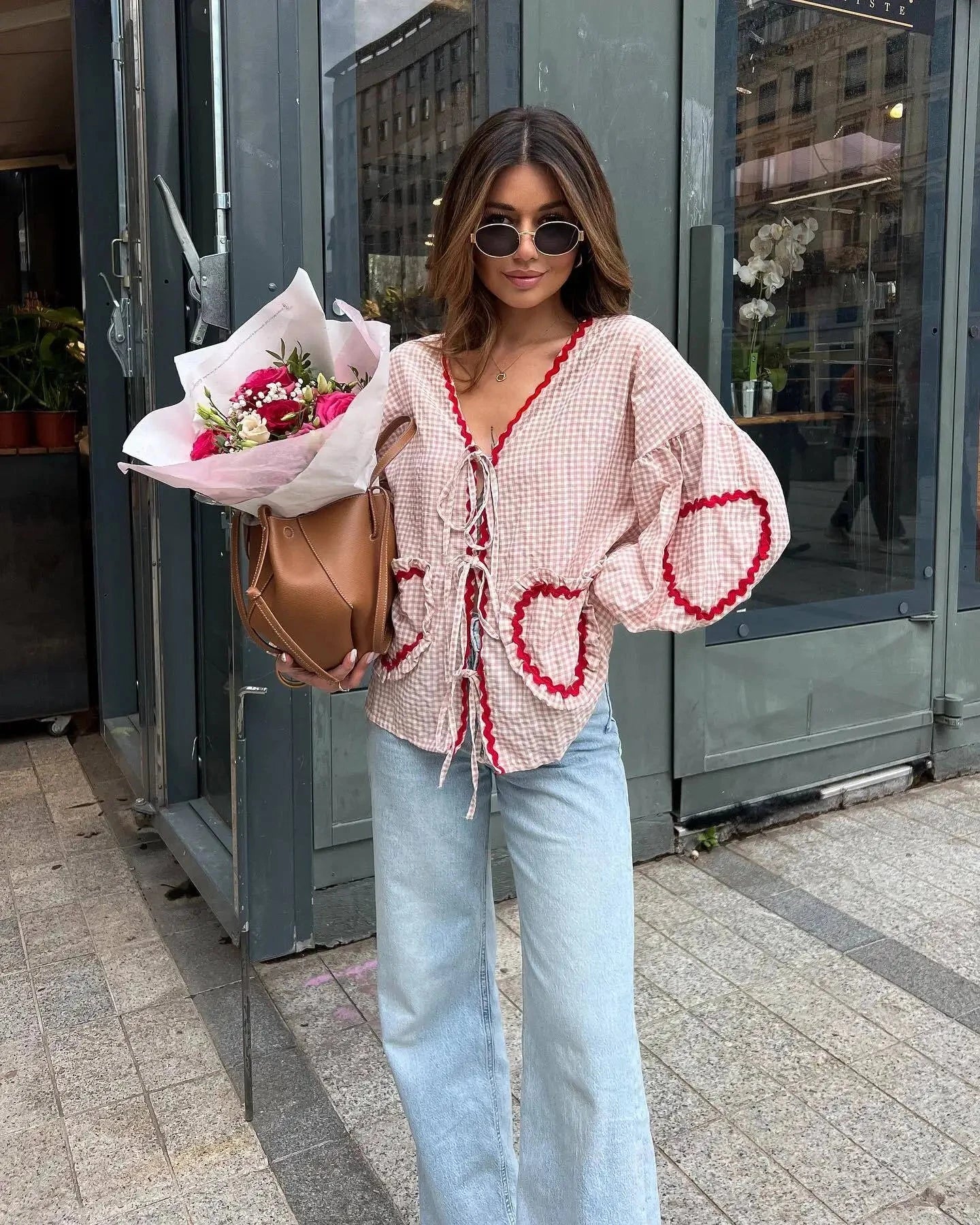 Lavinque Blouses Blouse Bohème Brodée  | Romantique et Tendance