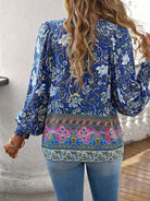 Lavinque Blouses Blouse Bohème Fleurie | Élégance Décontractée | Légère & Féminine