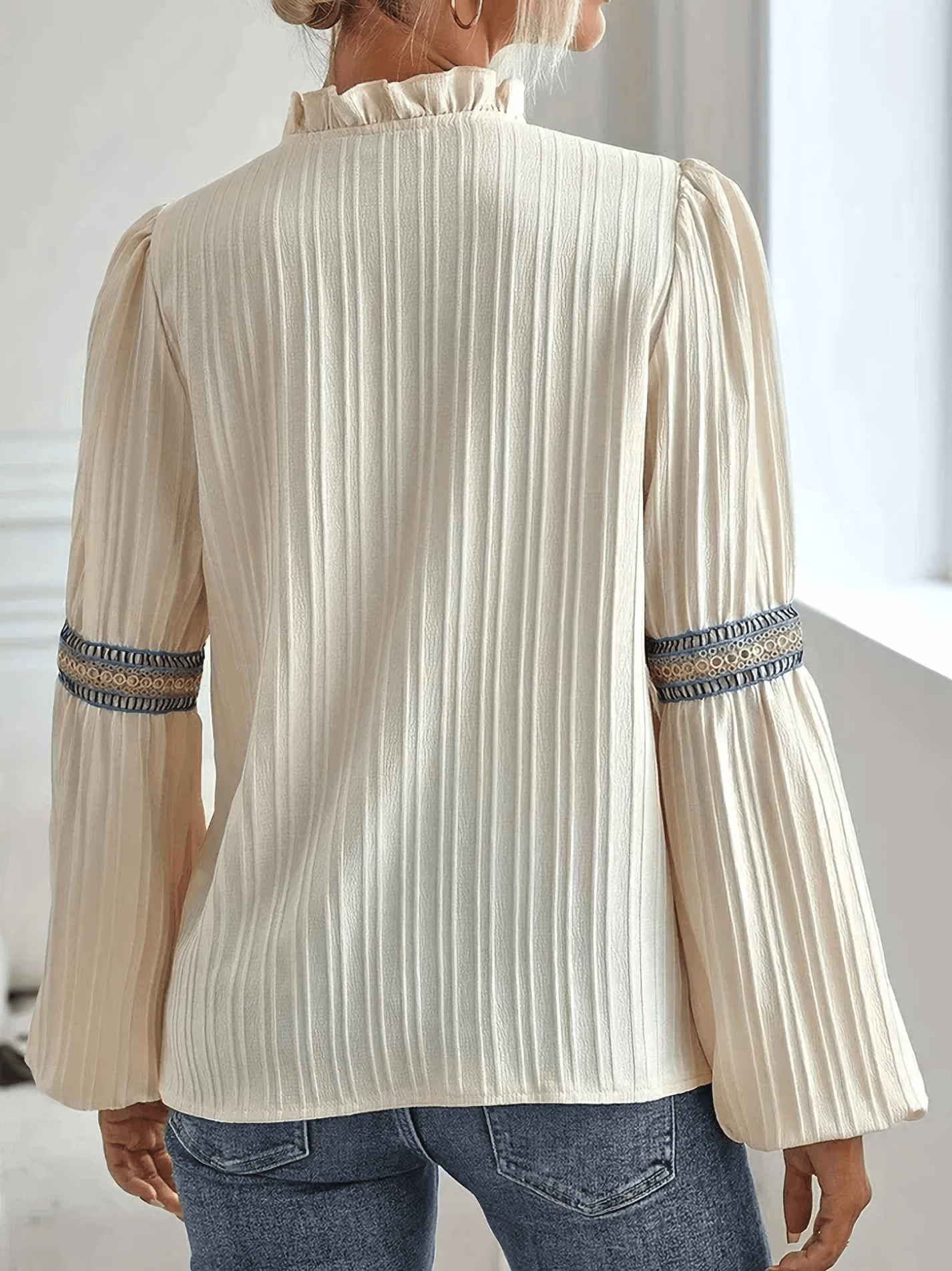 Lavinque Blouses Blouse Bohème | Tissu Léger | Élégance Décontractée
