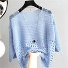 Lavinque Blouses Pull Femme | Maille Ajourée | Léger et Élégant