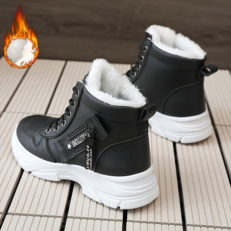 Lavinque Boots Bottes d'hiver fourrées | Beige | Chaleur et style en toute saison
