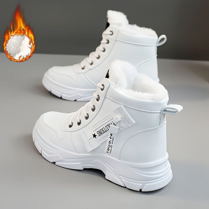 Lavinque Boots Bottes d'hiver fourrées | Beige | Chaleur et style en toute saison