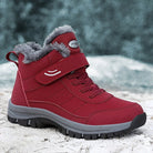 Lavinque Boots Bottes de neige fourrées | Rouge | Chaleur et protection pour l'hiver
