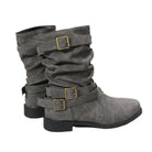 Lavinque Boots Bottes Femme | Style Décontracté | Effet Vieilli
