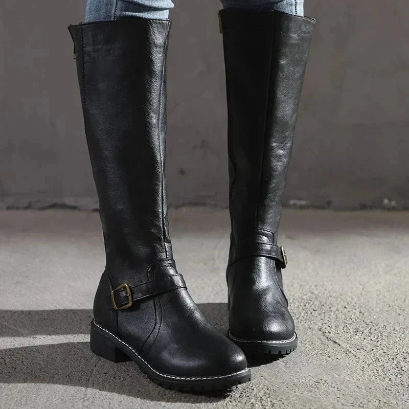 Lavinque Boots Bottes Hautes | Élégance et Confort | Tendance Hivernale