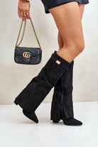 Lavinque Boots Bottes Hautes Femme | Élégance & Confort | Talon Chic