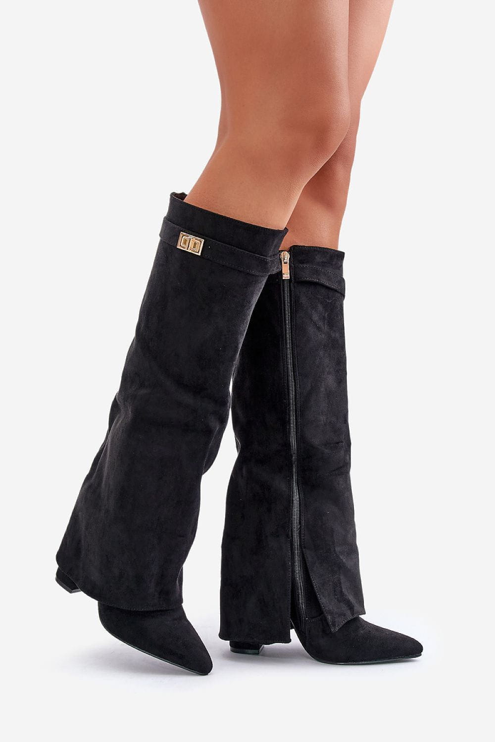Lavinque Boots Bottes Hautes Femme | Élégance & Confort | Talon Chic