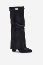 Lavinque Boots Bottes Hautes Femme | Élégance & Confort | Talon Chic