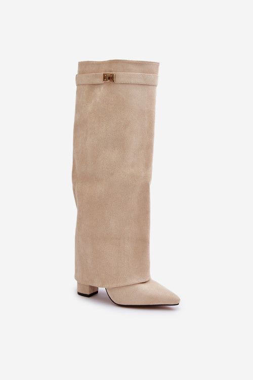 Lavinque Boots Bottes Hautes Femme | Élégance & Confort | Talon Chic