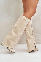 Lavinque Boots Bottes Hautes Femme | Élégance & Confort | Talon Chic