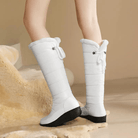 Lavinque Boots Bottes Hautes Hiver | Matelassées et Fourrées | Chaudes et Antidérapantes