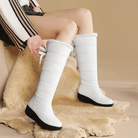 Lavinque Boots Bottes Hautes Hiver | Matelassées et Fourrées | Chaudes et Antidérapantes