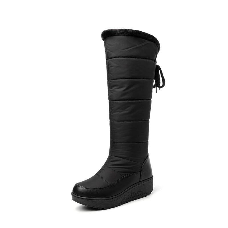 Lavinque Boots Bottes Hautes Hiver | Matelassées et Fourrées | Chaudes et Antidérapantes
