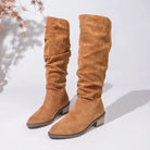 Lavinque Boots Bottes Hautes Suédine | Élégantes | Confortables et Stylées