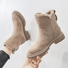 Lavinque Boots Bottes Hiver Fourrées | Suédine Douce | Chaudes et Antidérapantes