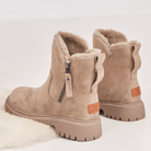 Lavinque Boots Bottes Hiver Fourrées | Suédine Douce | Chaudes et Antidérapantes