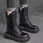 Lavinque Boots Bottes Montantes à Semelle Épaisse | Style Audacieux | Confort & Stabilité