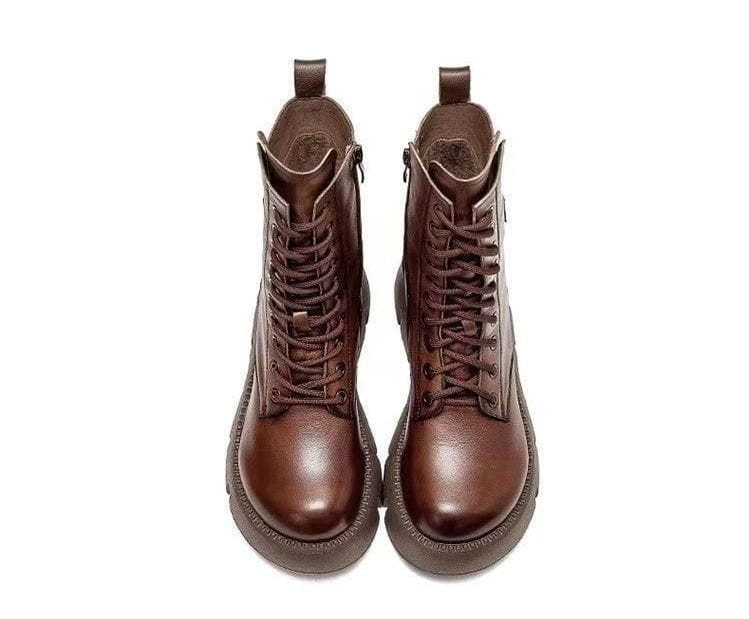 Lavinque Boots Bottes Montantes à Semelle Épaisse | Style Audacieux | Confort & Stabilité