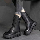 Lavinque Boots Bottes Montantes à Semelle Épaisse | Style Audacieux | Confort & Stabilité