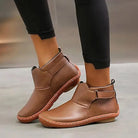 Lavinque Boots Bottines Confort en Similicuir | Style Décontracté | Souples et Polyvalentes