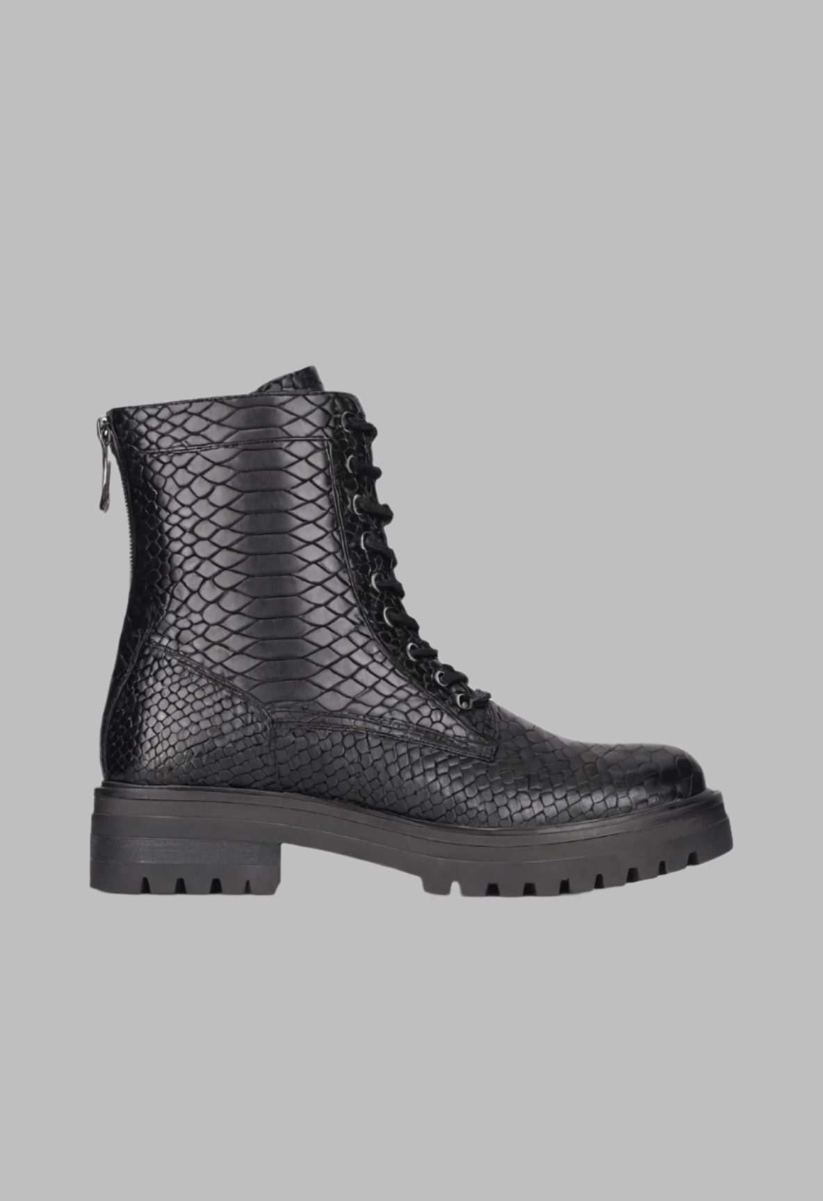 Lavinque Boots Bottines de combat en cuir | Bottines | Style audacieux et confort robuste