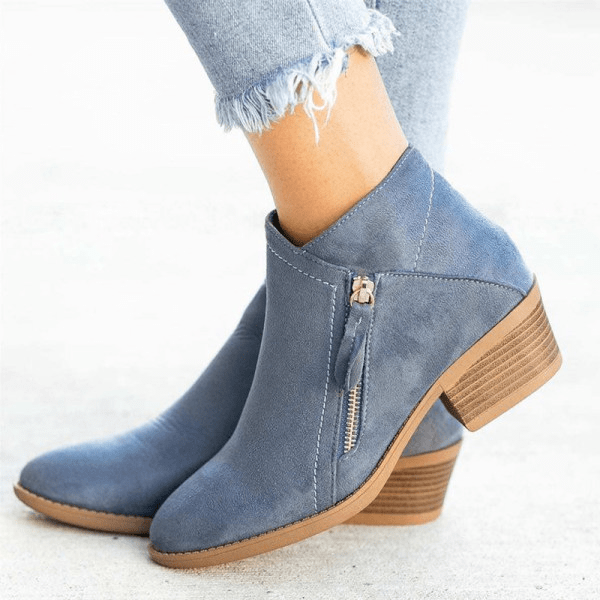 Lavinque Boots Bottines Décontractées | Simili Daim | Élégance et Confort