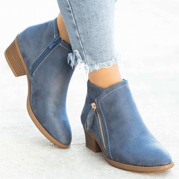 Lavinque Boots Bottines Décontractées | Simili Daim | Élégance et Confort