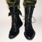 Lavinque Boots Bottines en Cuir à Lacets | Élégance &  Intemporalité | Style Classique