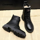 Lavinque Boots Bottines fourrées à lacets | Bottines | Chaleur et style robuste pour l’hiver
