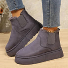 Lavinque Boots Bottines Fourrées à Semelle Épaisse | Hiver | Chaleur et Confort