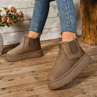 Lavinque Boots Bottines fourrées style chelsea | Bottines | Chaleur et confort hivernal