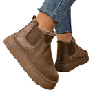 Lavinque Boots Bottines fourrées style chelsea | Bottines | Chaleur et confort hivernal