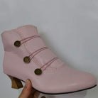 Lavinque Boots Bottines rétro à boutons | Bottines | Élégance et confort intemporel