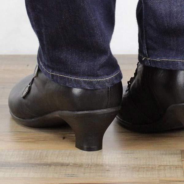 Lavinque Boots Bottines rétro à boutons | Bottines | Élégance et confort intemporel