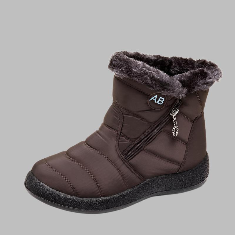 Lavinque Boots Marron / 35 Bottines Hiver Fourrées | Chaudes & Imperméables | Confort Quotidien