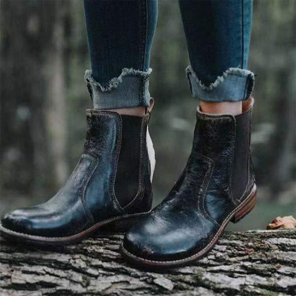 Lavinque Boots Noir / 35 Bottes Chelsea en Cuir | Élégantes et Robustes | Style Intemporel