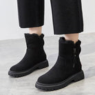 Lavinque Boots Noir / 35 Bottes Hiver | Doublure Chaude & Semelle Antidérapante | Confort & Style
