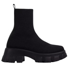 Lavinque Boots Noir / 35 Bottines Chaussettes à Semelle Épaisse | Noir | Audacieuses et Ultra Confortables