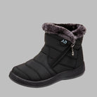 Lavinque Boots Noir / 35 Bottines Hiver Fourrées | Chaudes & Imperméables | Confort Quotidien
