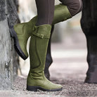 Lavinque Boots Vert / 35 Bottes d'Équitation en Cuir | Marron | Élégantes et Robustes