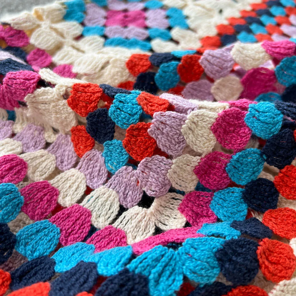 Lavinque Cardigan Cardigan Long au Crochet | Multicolore | Style Bohème et Authentique