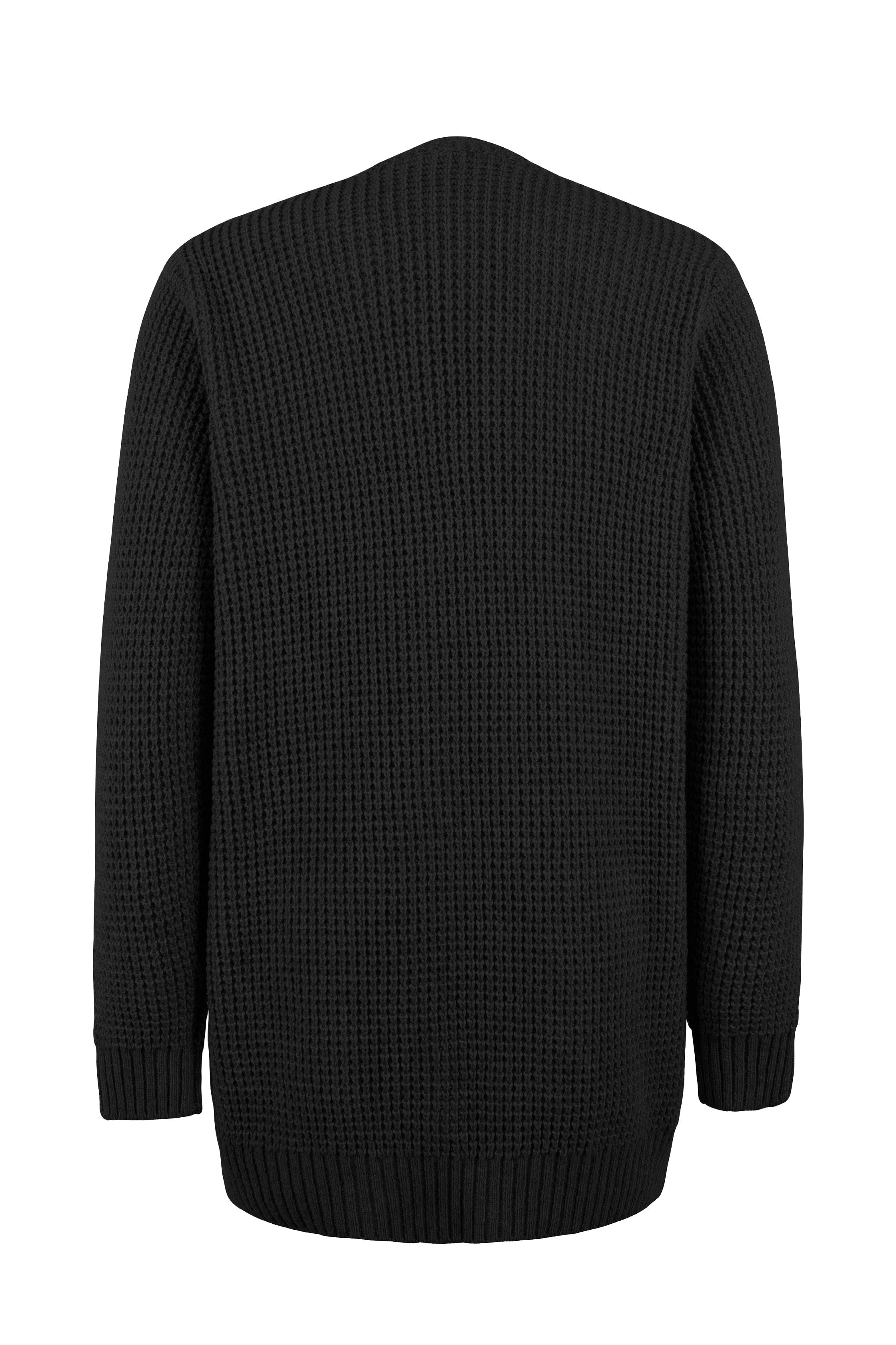 Lavinque Cardigan Cardigan Long en Maille | Doux & Confortable | Style Décontracté