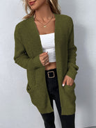 Lavinque Cardigan Cardigan Long en Maille | Doux & Confortable | Style Décontracté