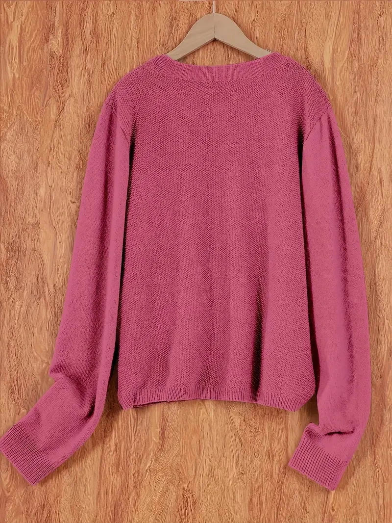 Lavinque Cardigan Cardigan Oversize | Laine & Polyester | Doux et Tendance