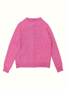 Lavinque Cardigan Cardigan Oversize Zippé | Rose | Doux et Confortable