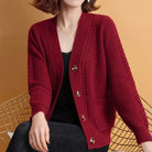 Lavinque Cardigan Cardigan Tricoté | Boutons Élégants | Chaleur et Raffinement