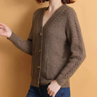 Lavinque Cardigan Cardigan Tricoté | Boutons Élégants | Chaleur et Raffinement