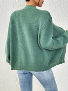 Lavinque Cardigan Gilet Brique à Col V | Boutonné | Doux et Facile à Superposer