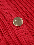 Lavinque Cardigan Gilet Sans Manches Tricoté | Rouge | Tendance et Confortable